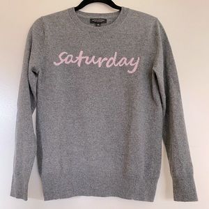 Banana Republic 100% cashmere “Saturday” sweater